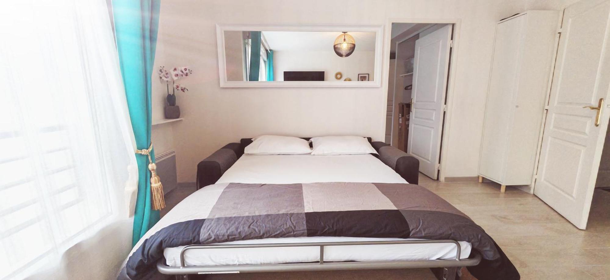Appartement Magnolia 40M2, Parking Et Wifi Gratuit Монтеврен Екстериор снимка